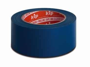 KIP Gewebeband extra fein blau (Größe: 25 mm x 50 m)