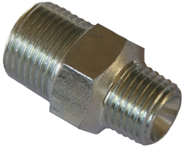 Doppelnippel - 3/8"a NPT x 1/2"a NPT