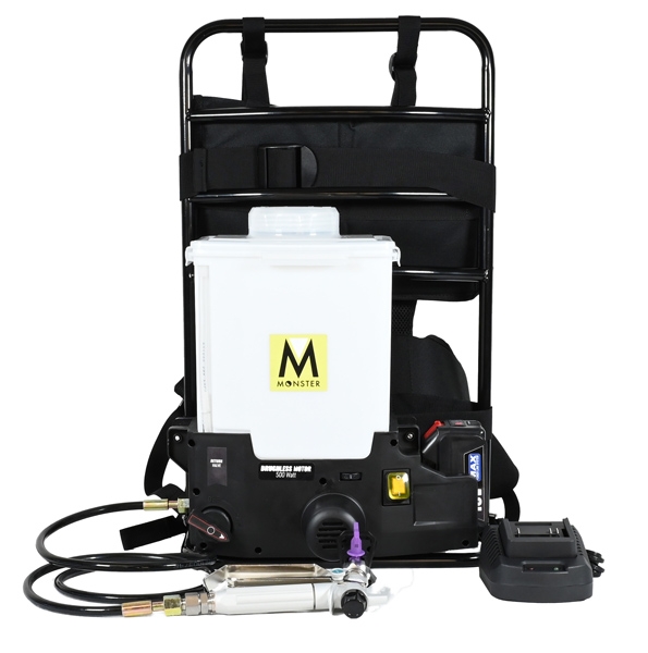 MONSTER QuickSprayPack Battery Airless mit 2 Akkus